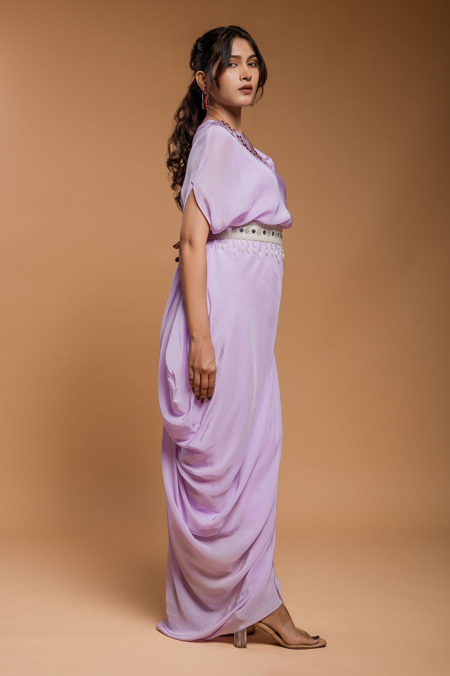 Pale Lavender Drape