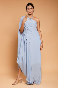 Powder Blue Drape Set