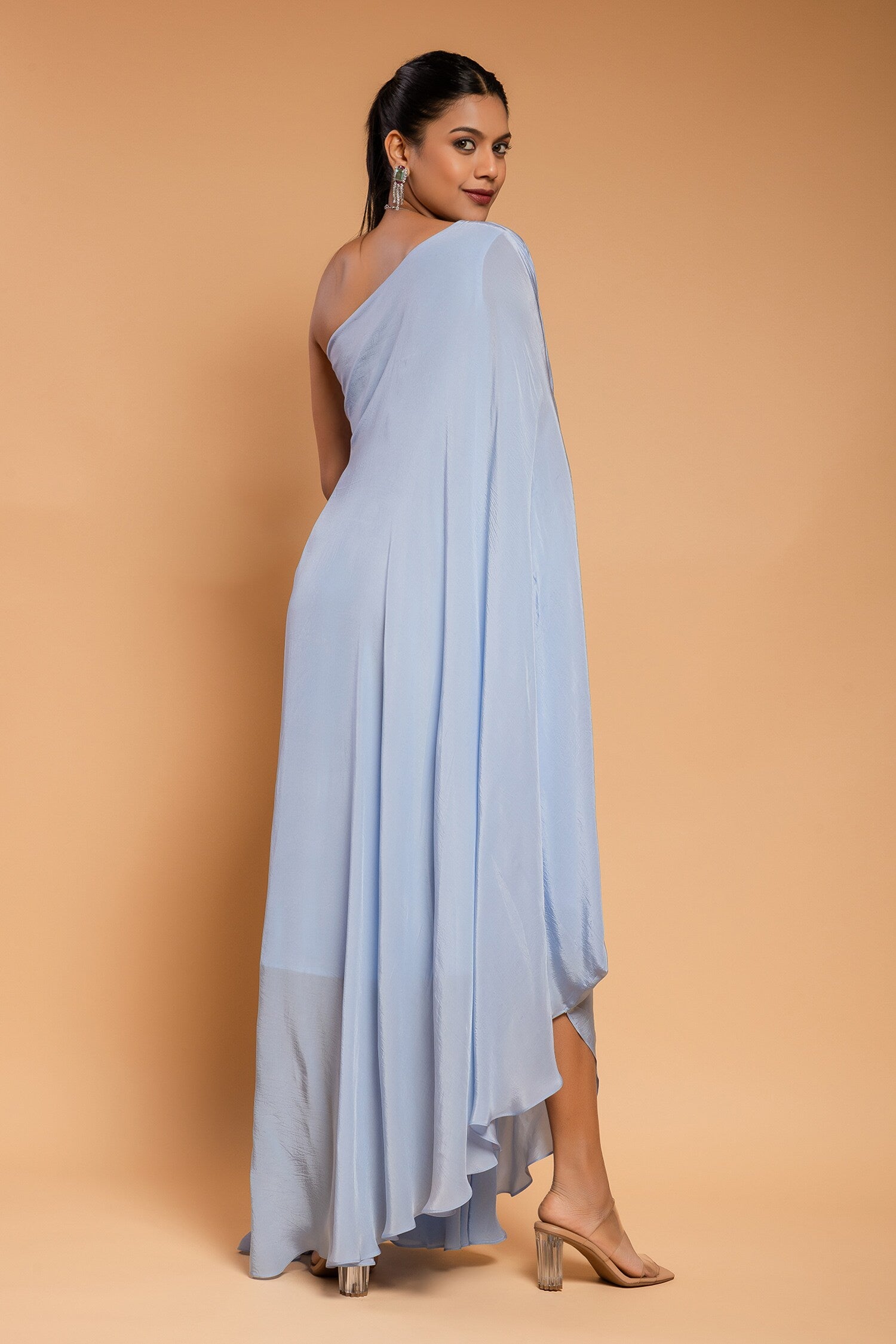 Powder Blue Drape Set
