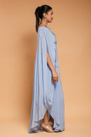 Powder Blue Drape Set