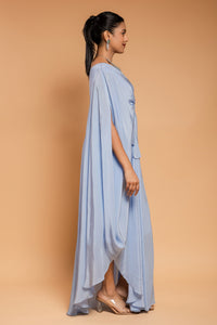 Powder Blue Drape Set