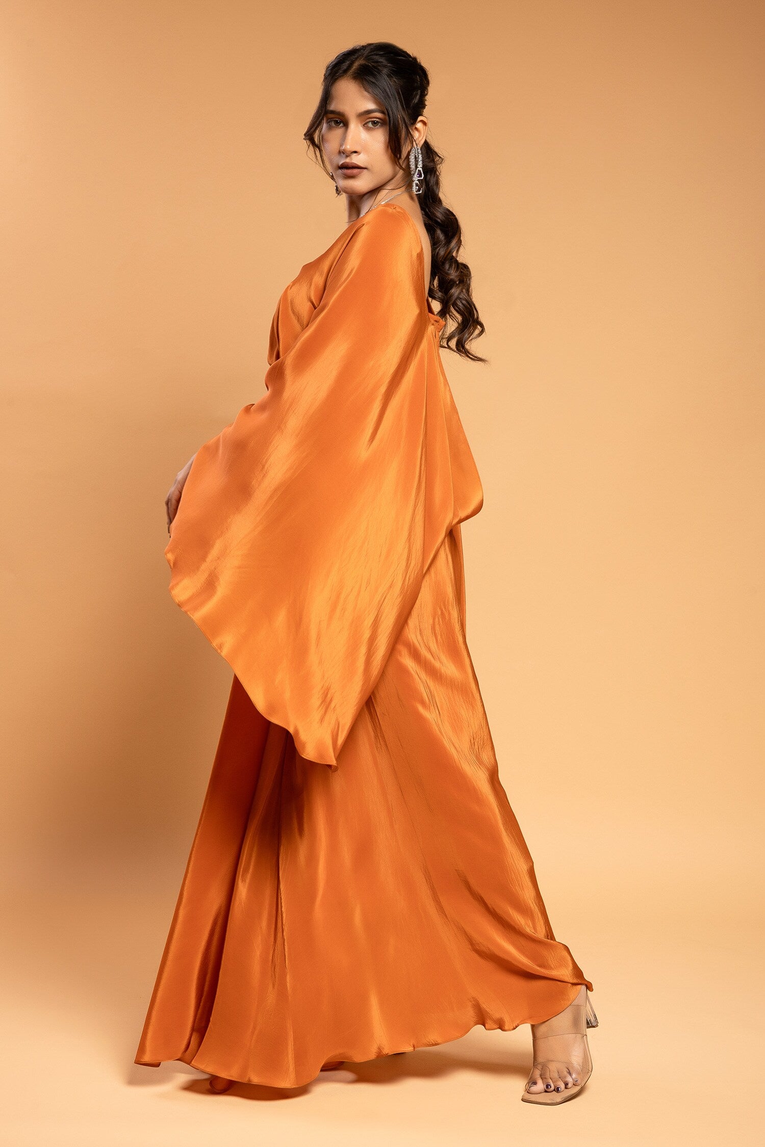 Ochre Drape Set