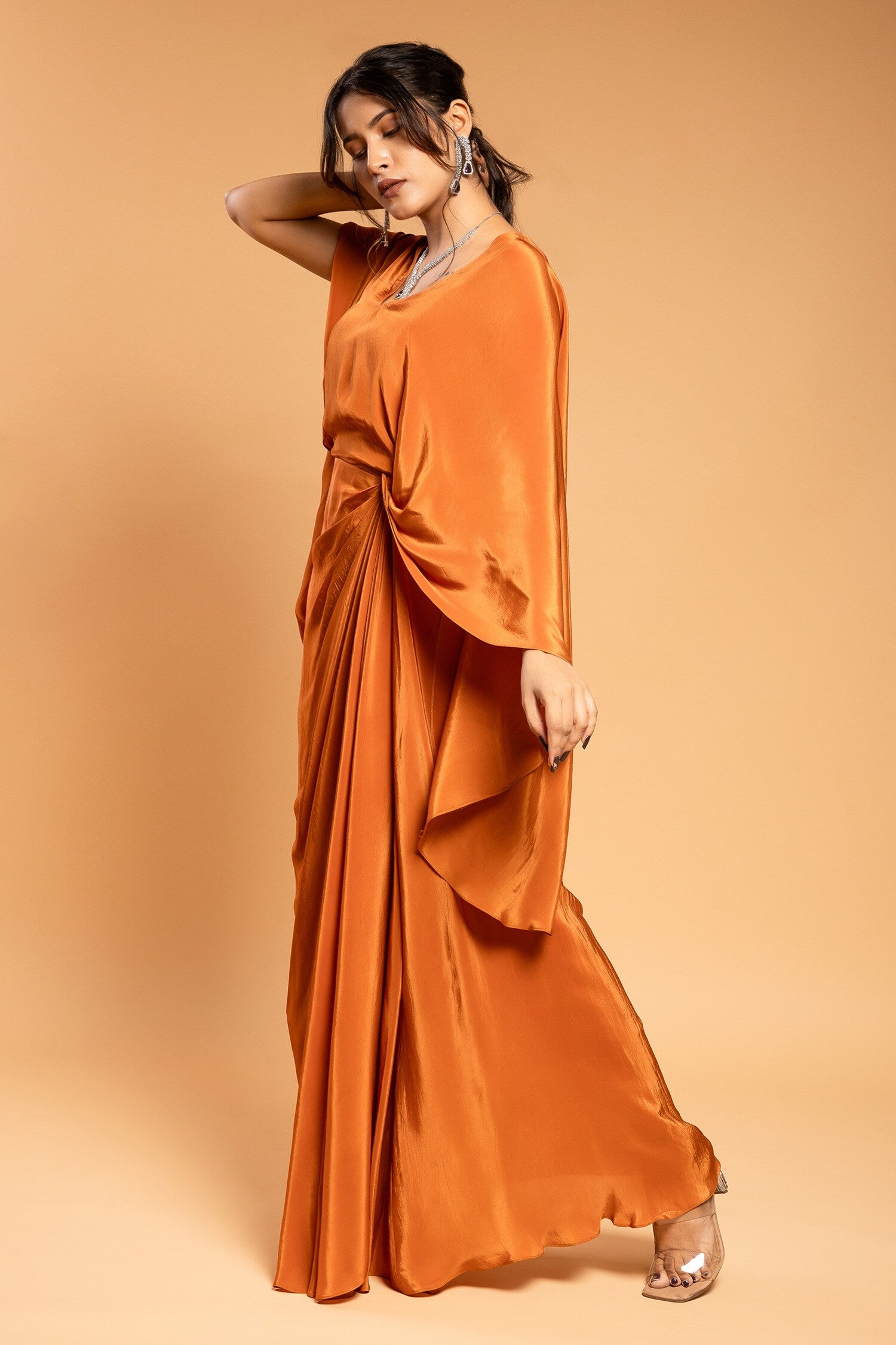 Ochre Drape Set