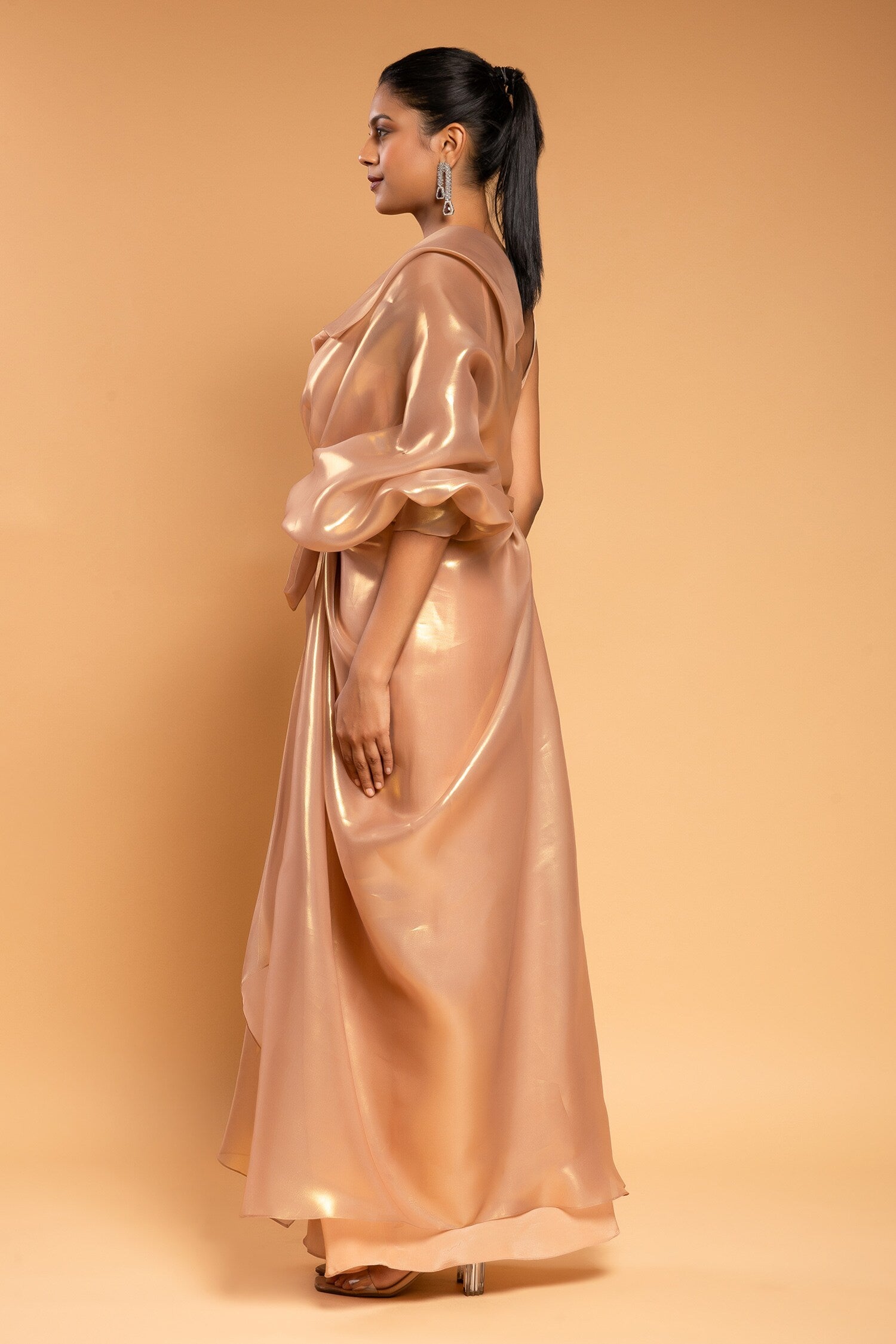 Shimmer Gold Drape