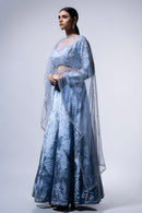 Royal Blue Charm Lehenga