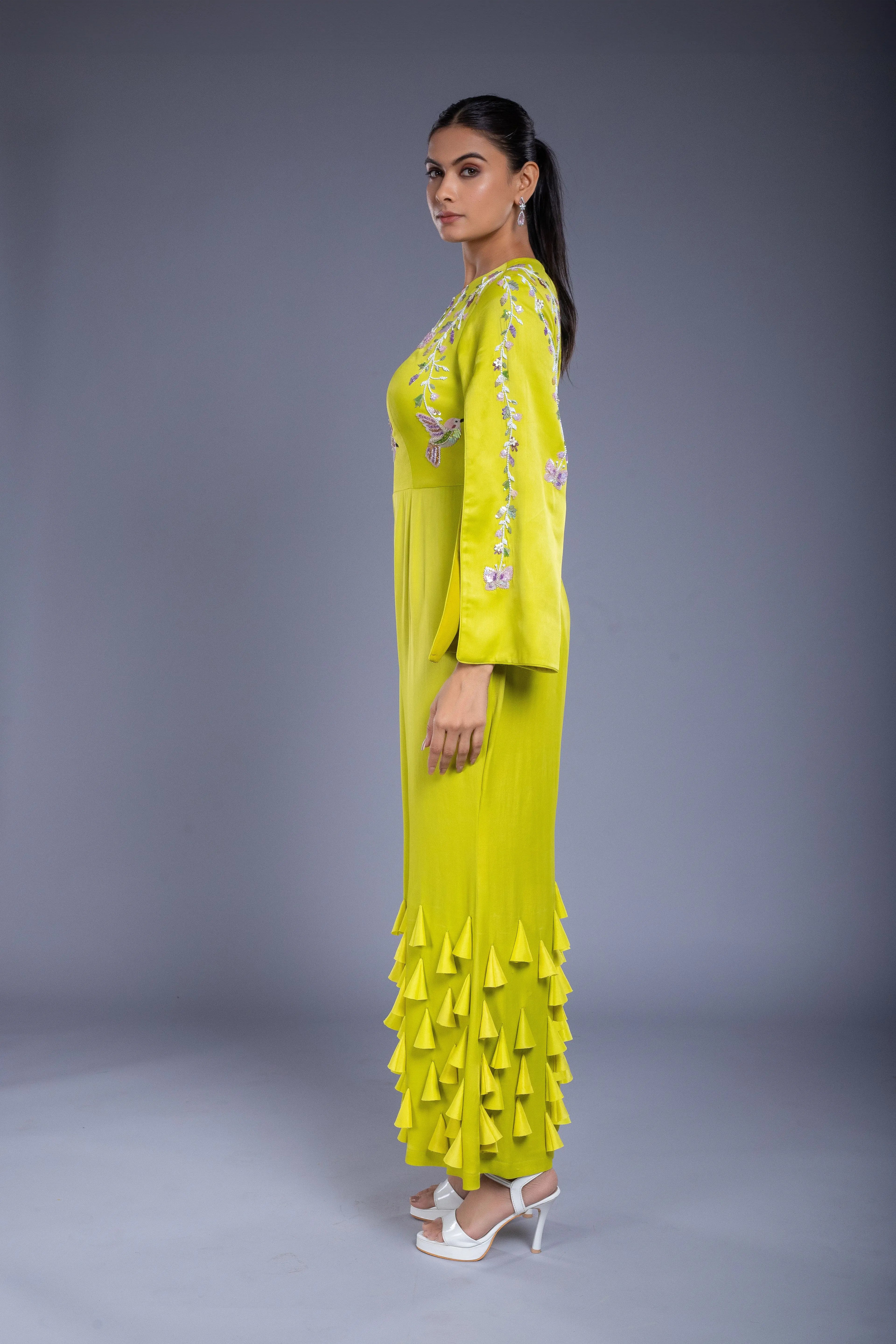 Parrot Green Jumpsuit