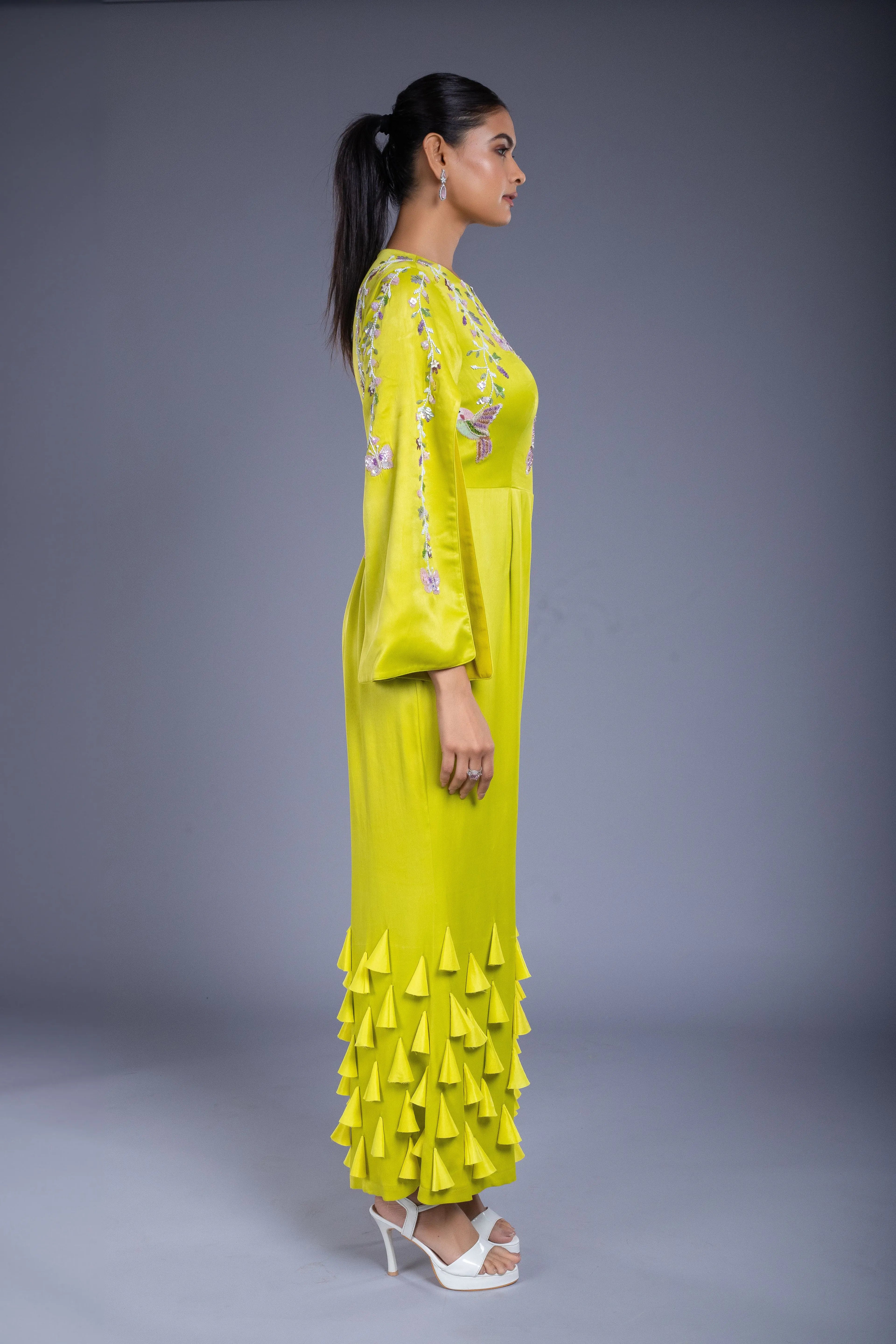 Parrot Green Jumpsuit