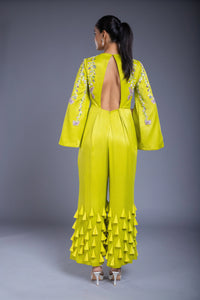 Parrot Green Jumpsuit