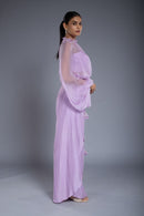 Lavender palazzo set