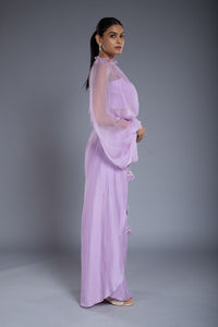 Lavender palazzo set