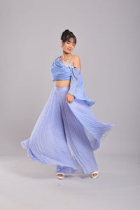Bluebird Elegance Palazzo Set