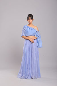 Bluebird Elegance Palazzo Set