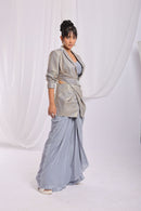 Steel Elegance Drape Enesemble