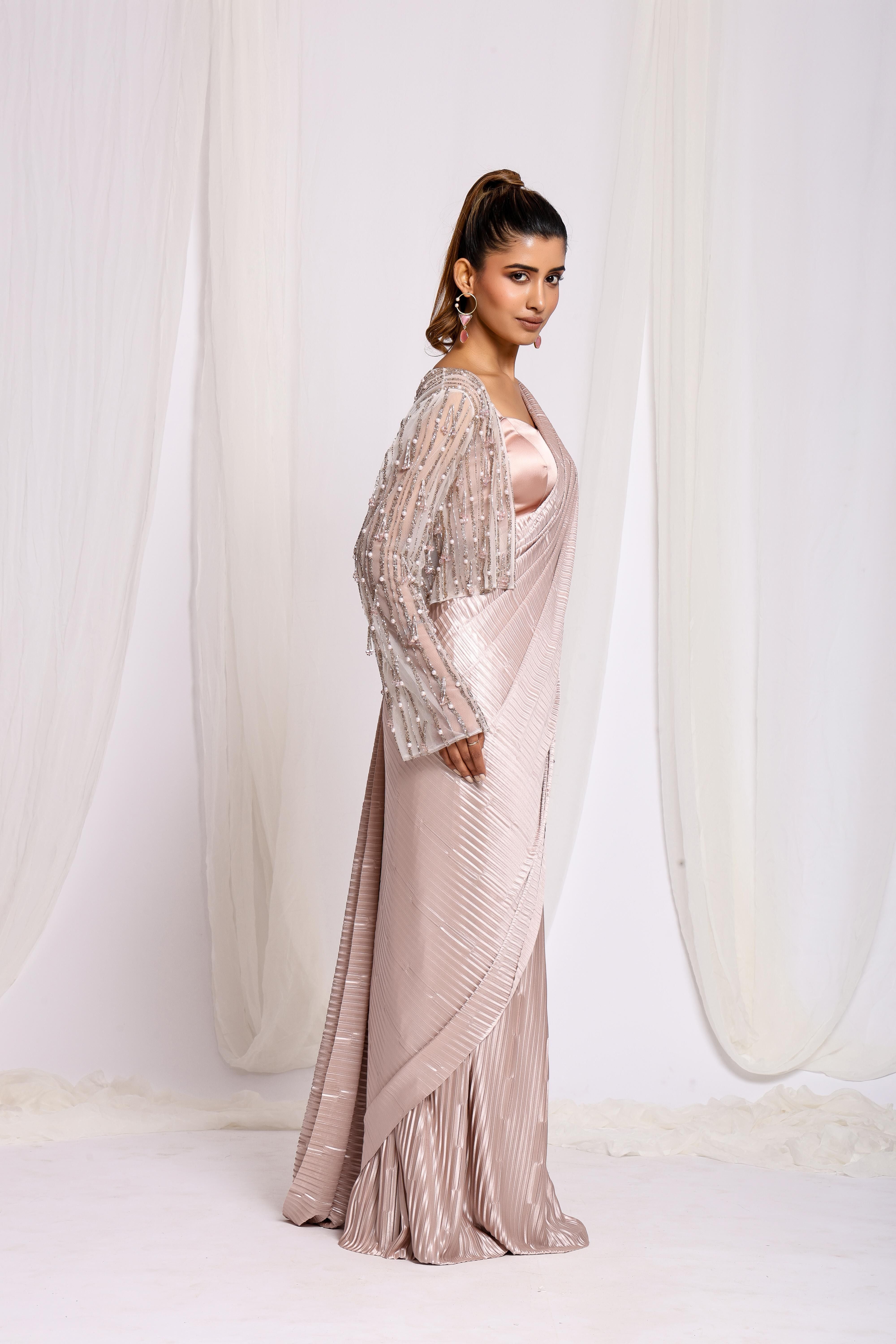 Dusty Rose Dream Saree