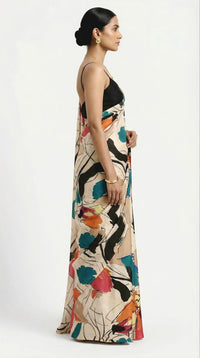Silk Canvas Saree