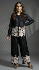 Black Thread Work Co-ord Set