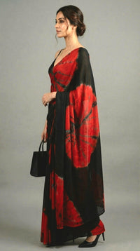 Crimson Storm Drape