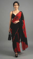 Crimson Storm Drape