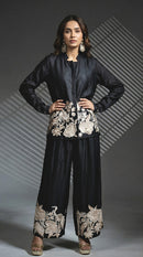 Black Thread Work Co-ord Set