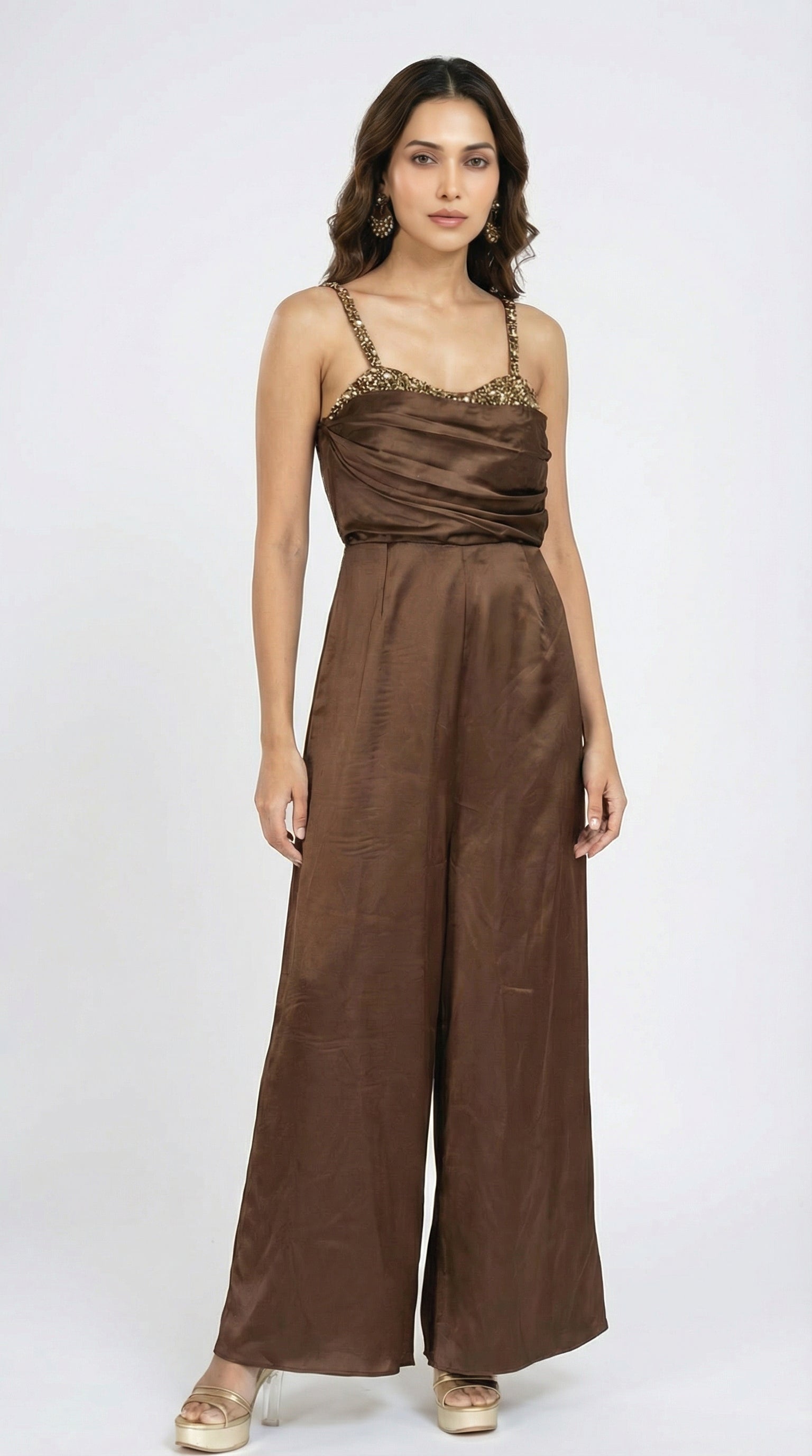 Bronze Bloom Jumpsuit