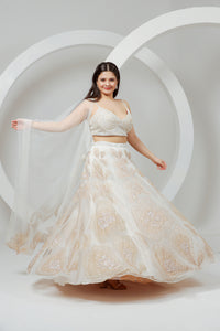 Ivory Sequin Elegance