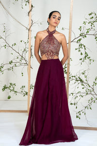 Berry Luxe Jumpsuit
