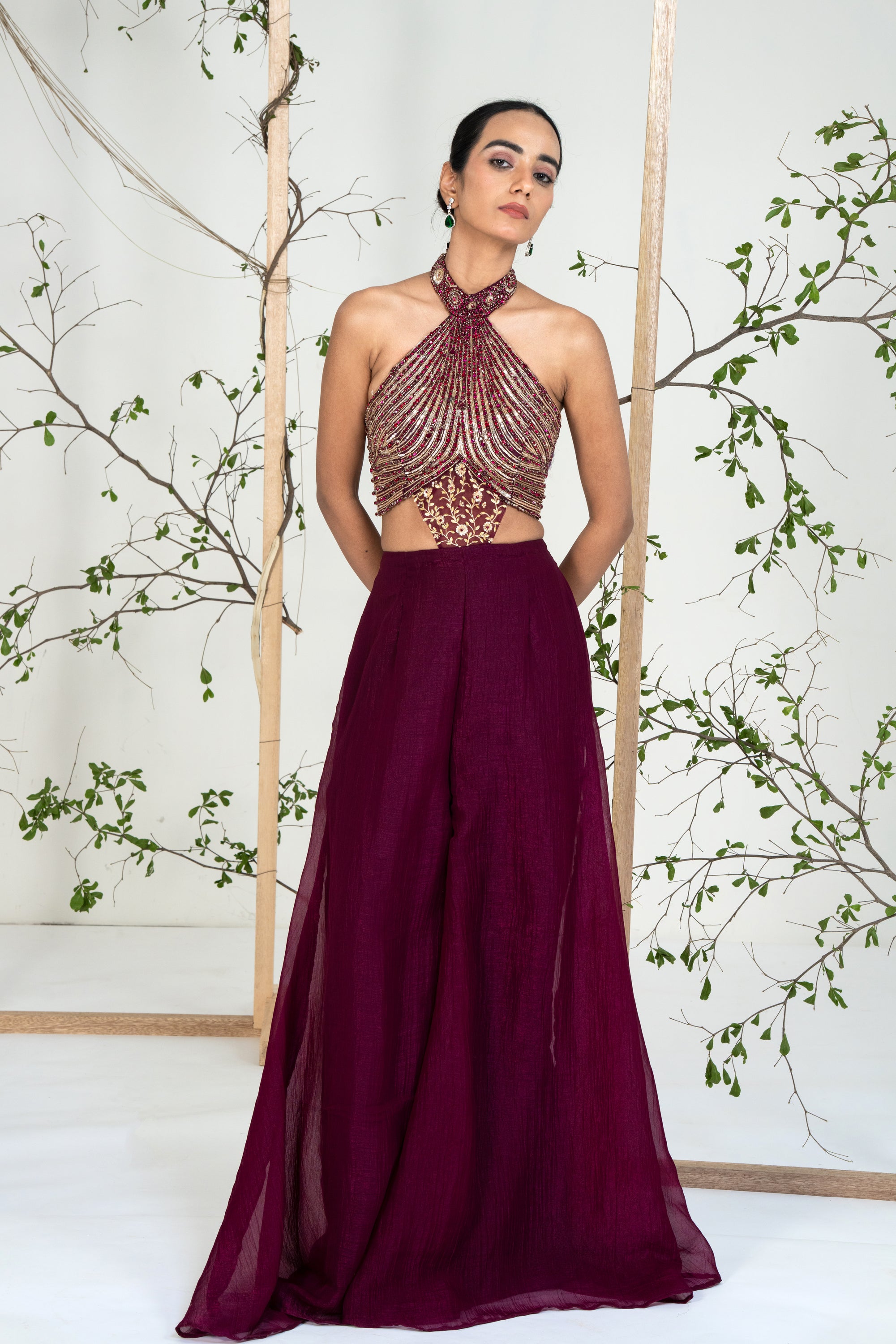 Berry Luxe Jumpsuit