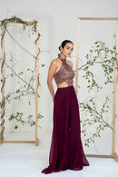 Berry Luxe Jumpsuit