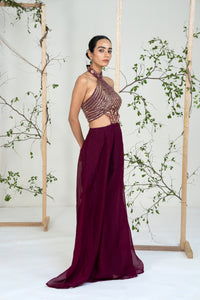 Berry Luxe Jumpsuit