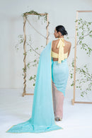Buttercup Breeze Saree
