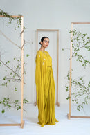 Citrus Chic Embroidered Dress