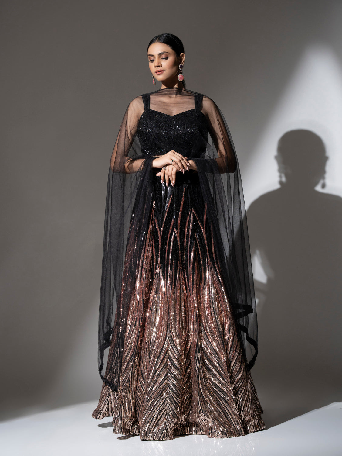Black Sequin Delight