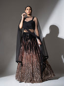 Black Sequin Delight
