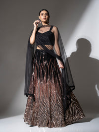 Black Sequin Delight