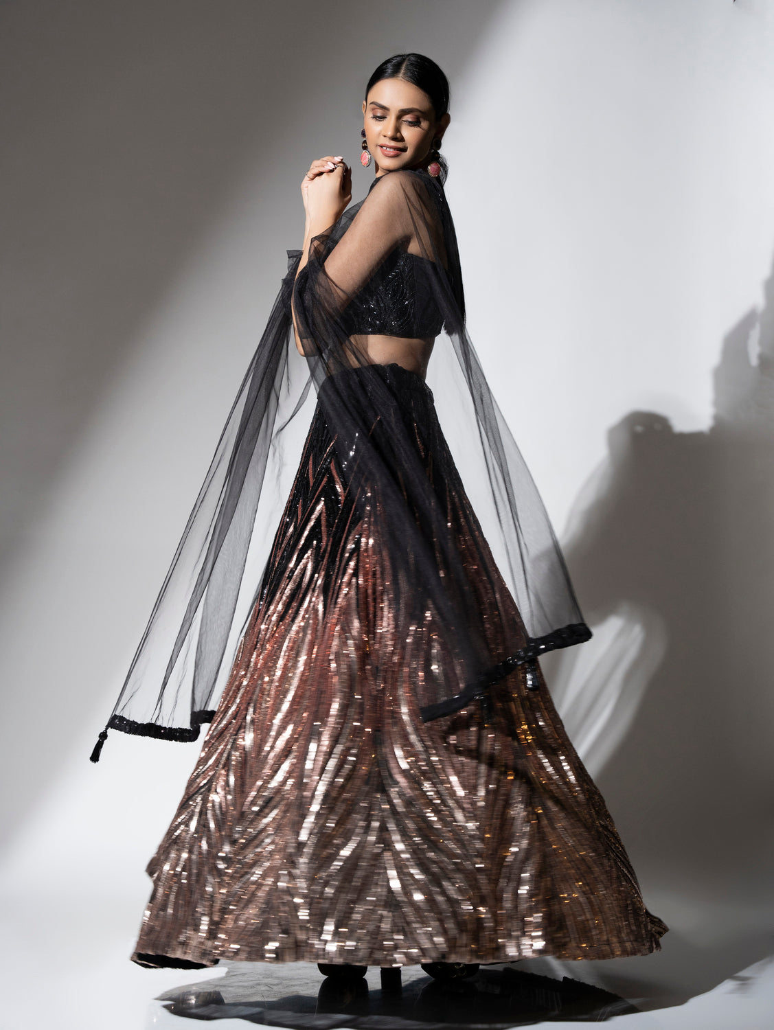 Black Sequin Delight