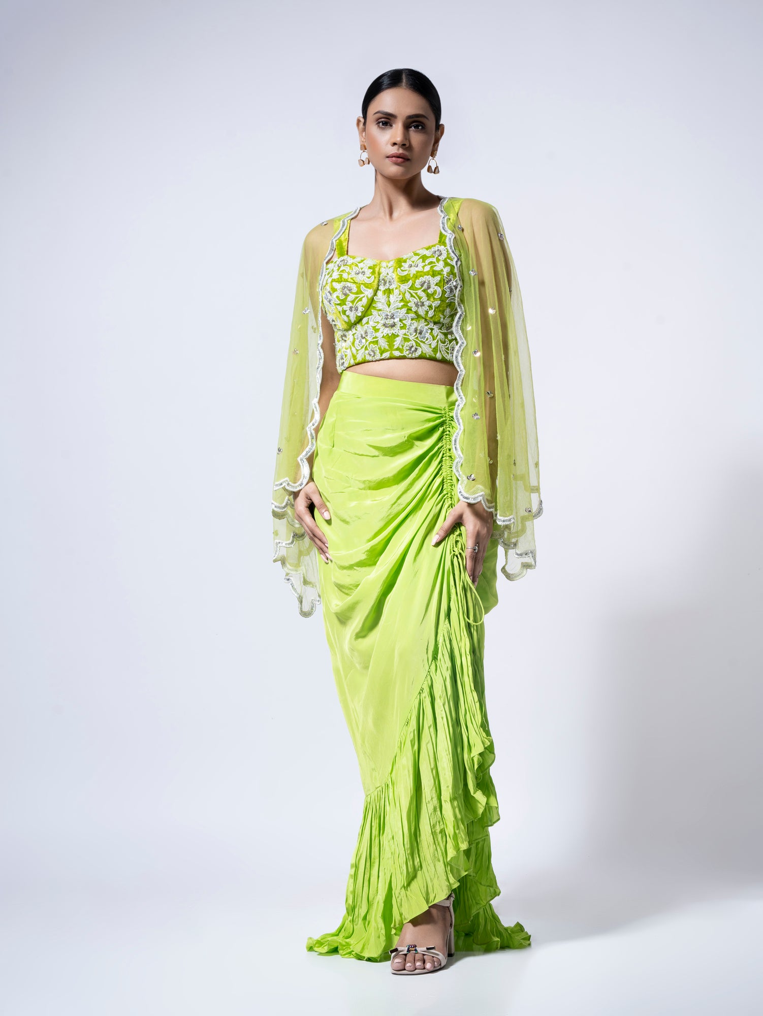 Green Drape Charm