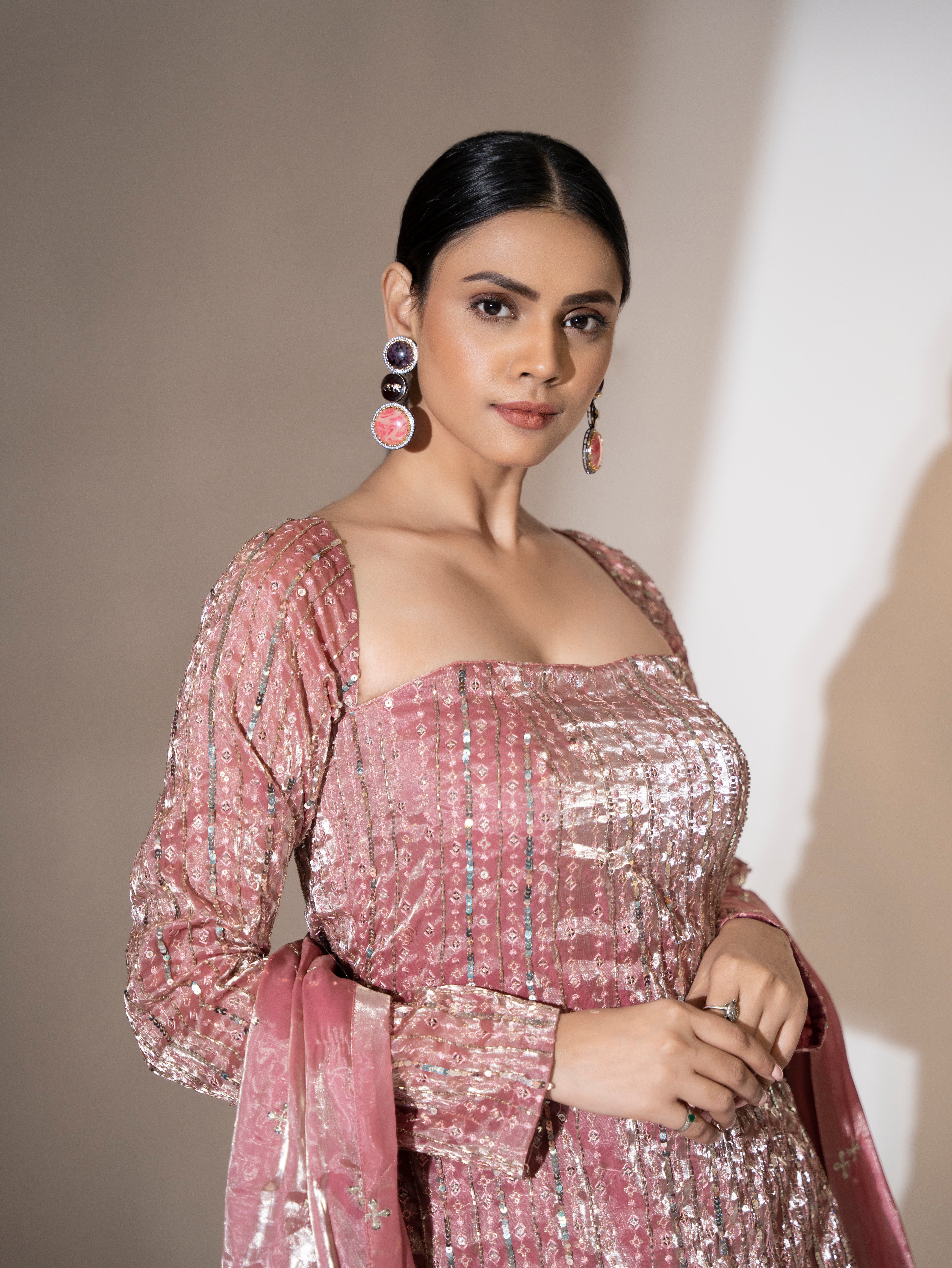 Rose Bliss Palazzo Set