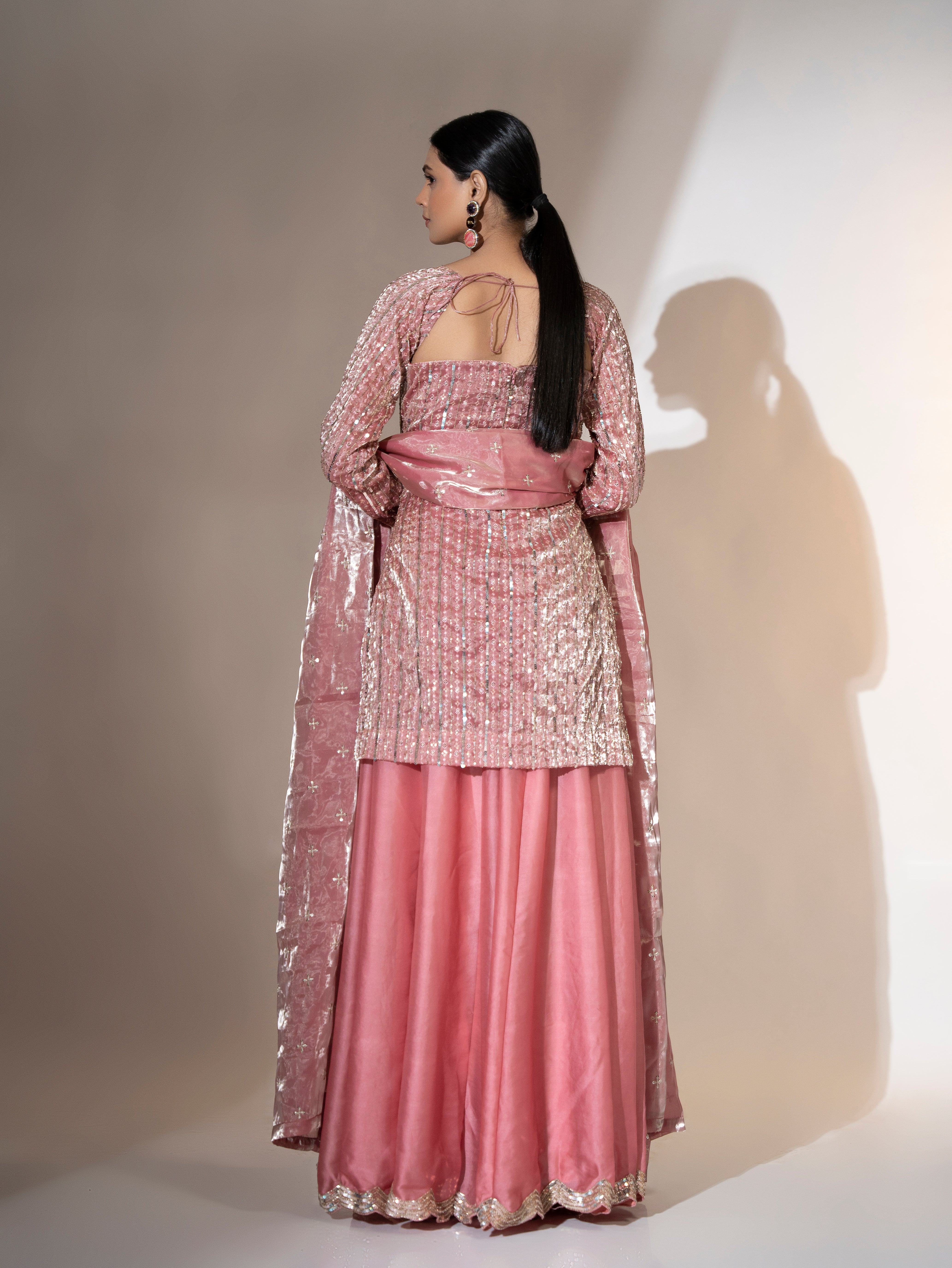 Rose Bliss Palazzo Set