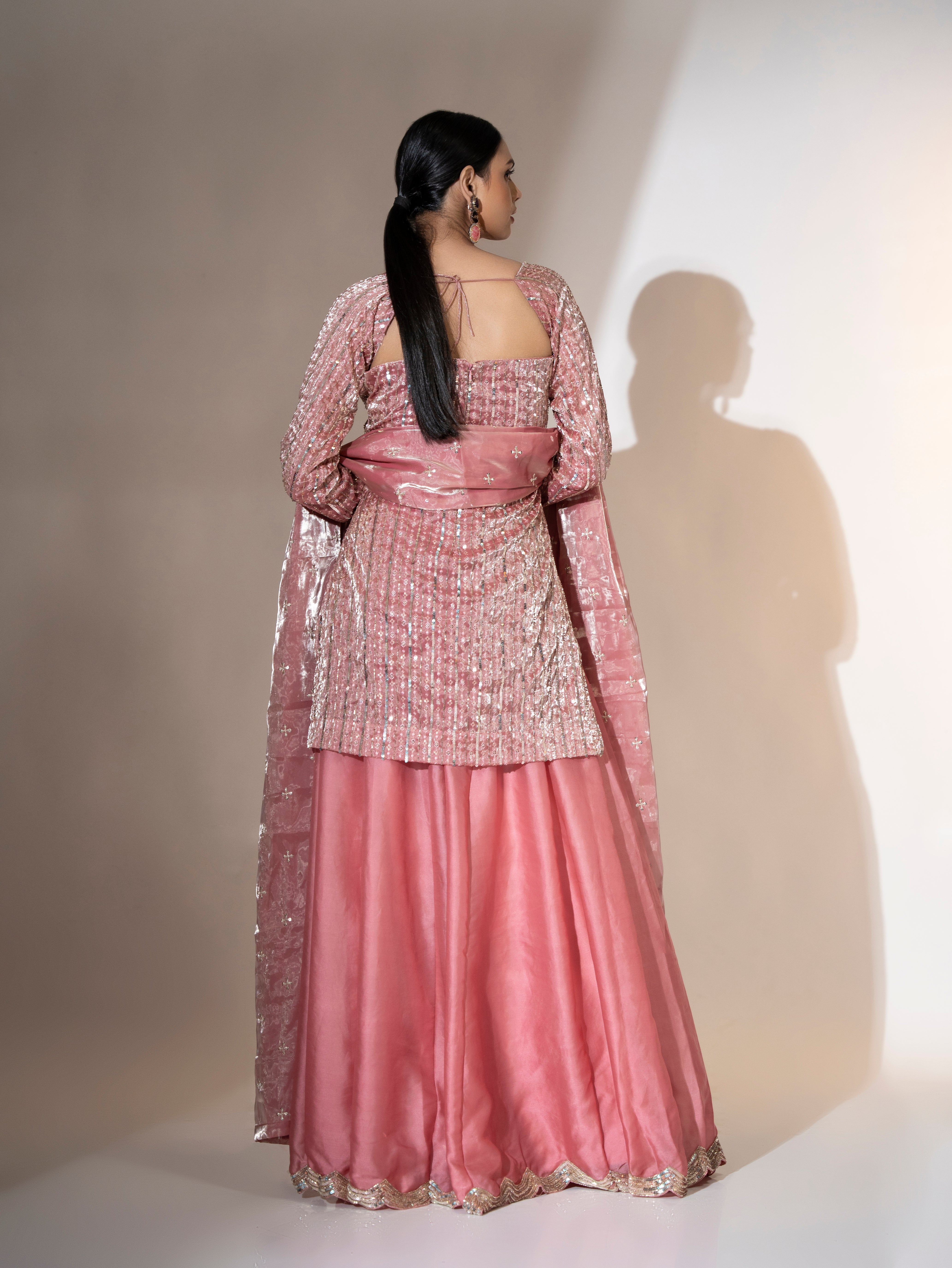 Rose Bliss Palazzo Set