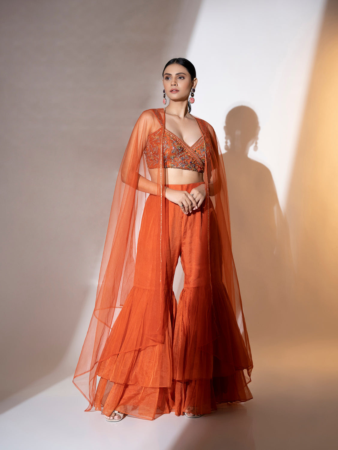 Rustic Charm Sharara Set