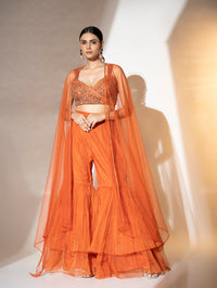Rustic Charm Sharara Set
