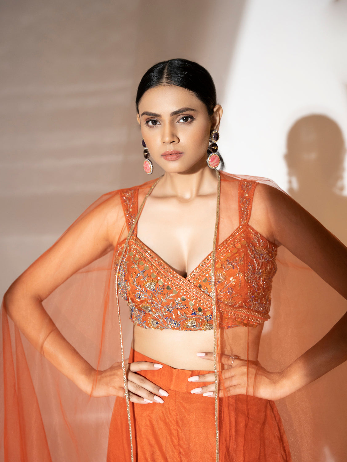 Rustic Charm Sharara Set