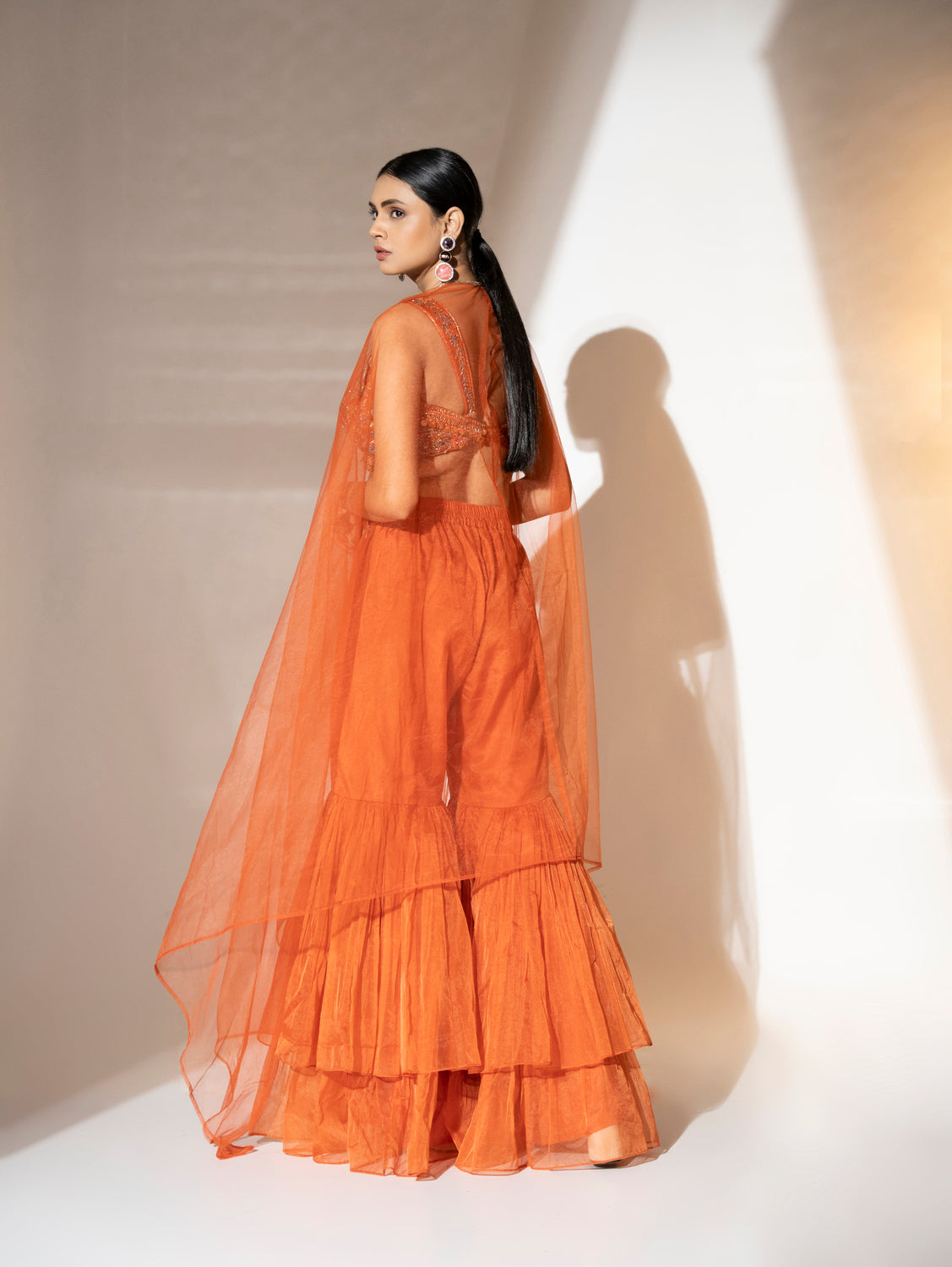 Rustic Charm Sharara Set