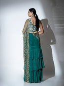 Green Glimmer Drape