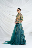 Emerald Empire Lehenga Set