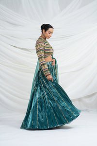 Emerald Empire Lehenga Set