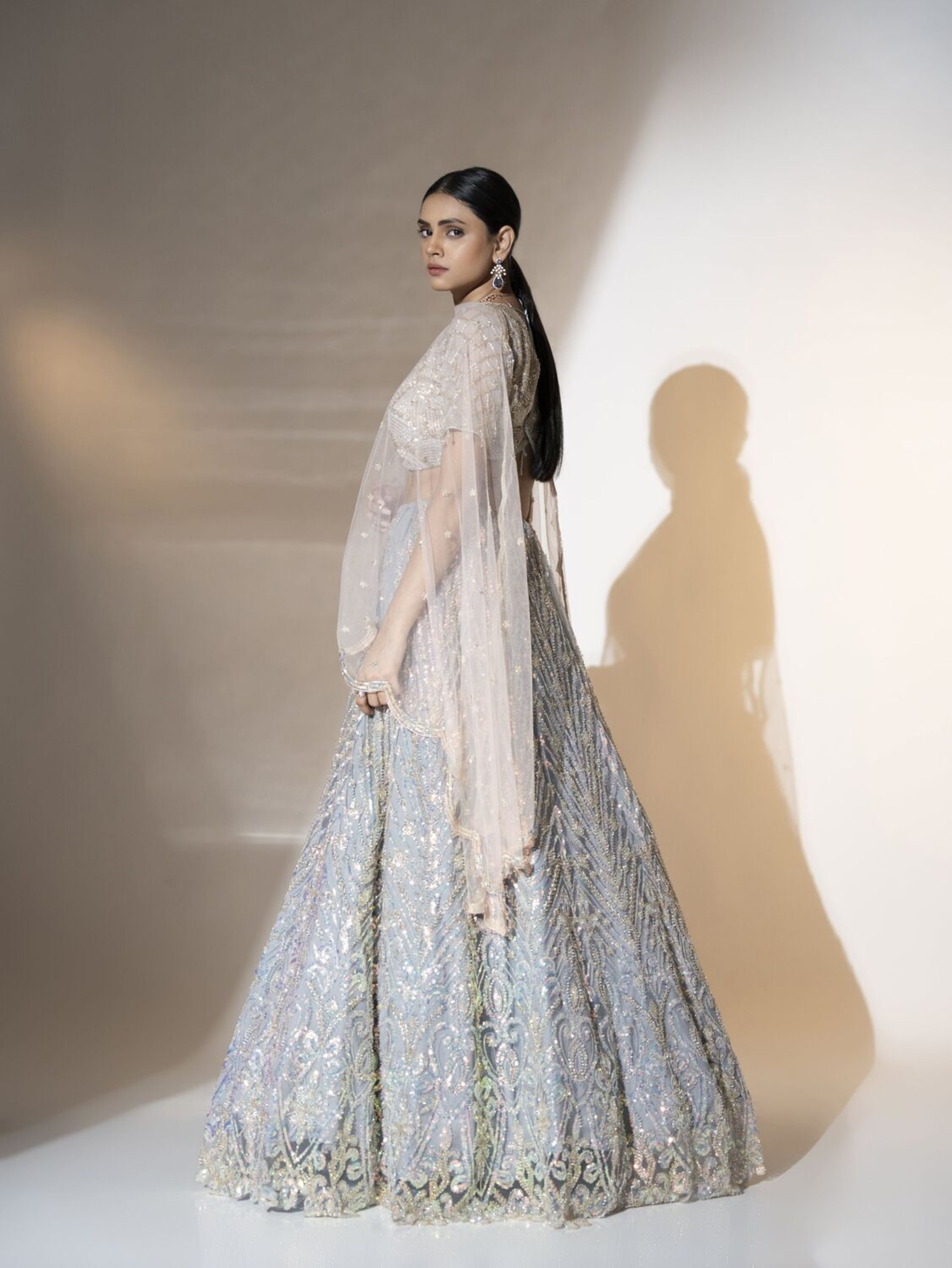 Charcoal Charm Lehenga Set