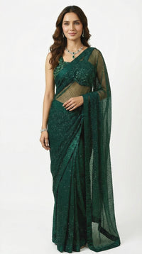 Emerald Mist Saree
