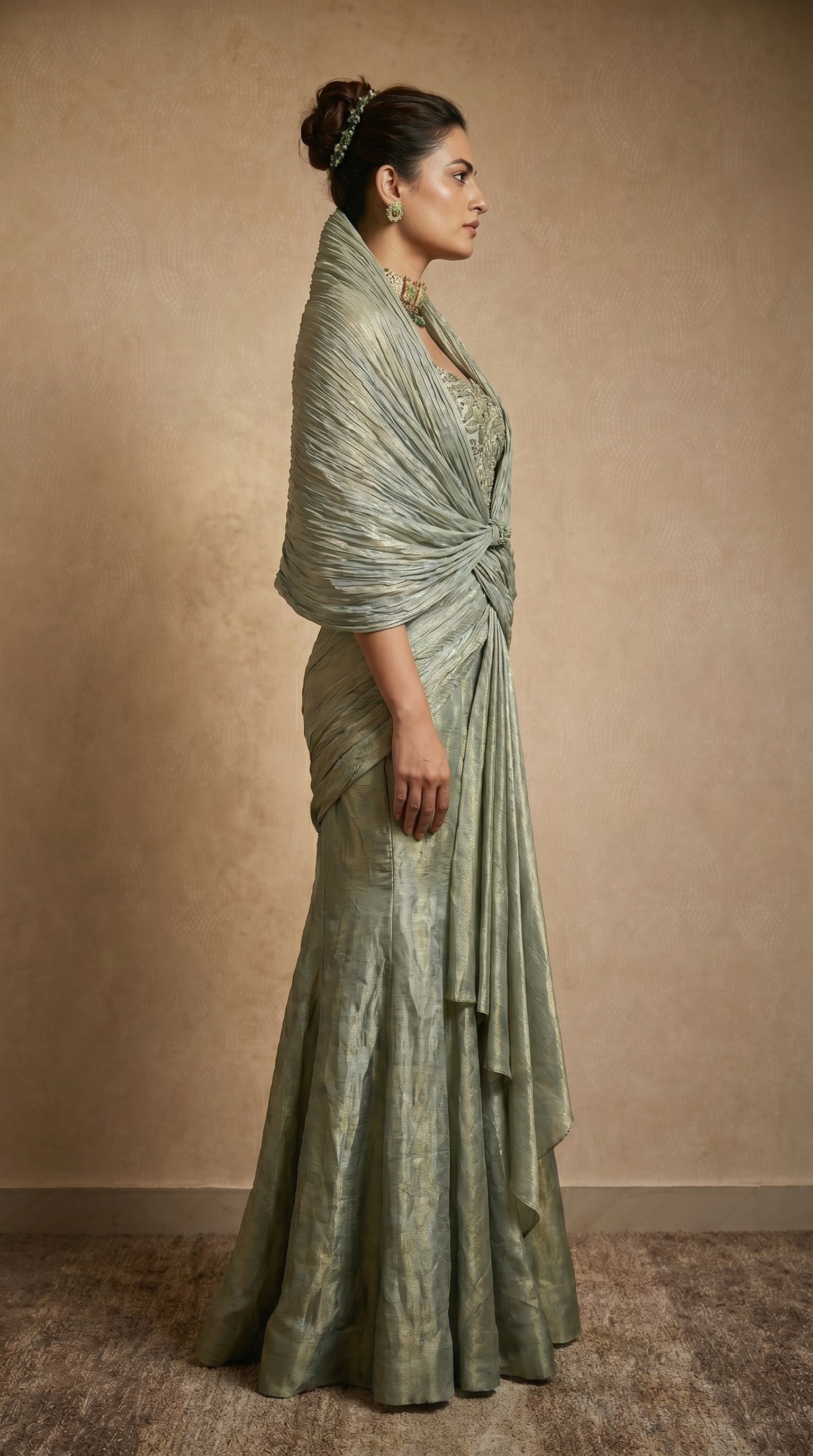 Sage Whisper Drape
