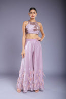 Mauve Palazzo Set